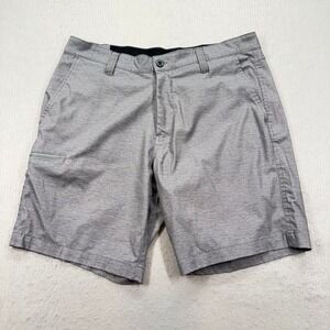 Hawke & Co Hybrid Shorts Mens 34 Grey Heather Stretch Quick Dry HSW1170C